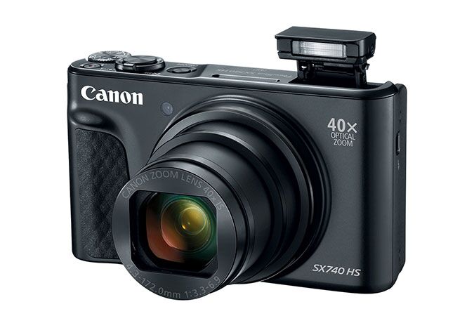 Canon PowerShot SX740 HS Point & Shoot Digital Camera (Black