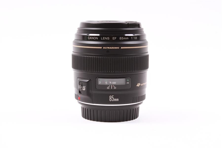 Used Canon EF 85mm f/1.8 Ultrasonic Lens - Green Mountain Camera