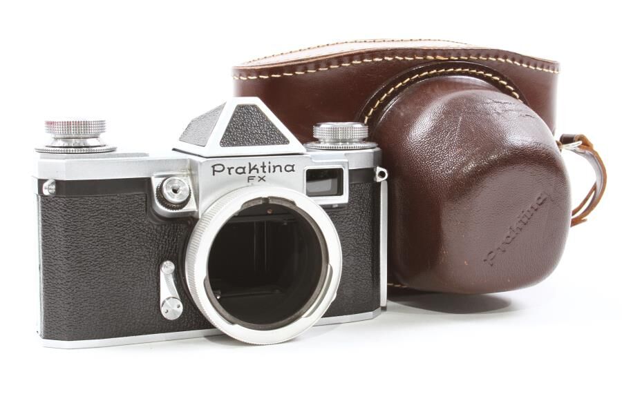 Used Praktina FX 35mm SLR Camera Body w/ Case Made in