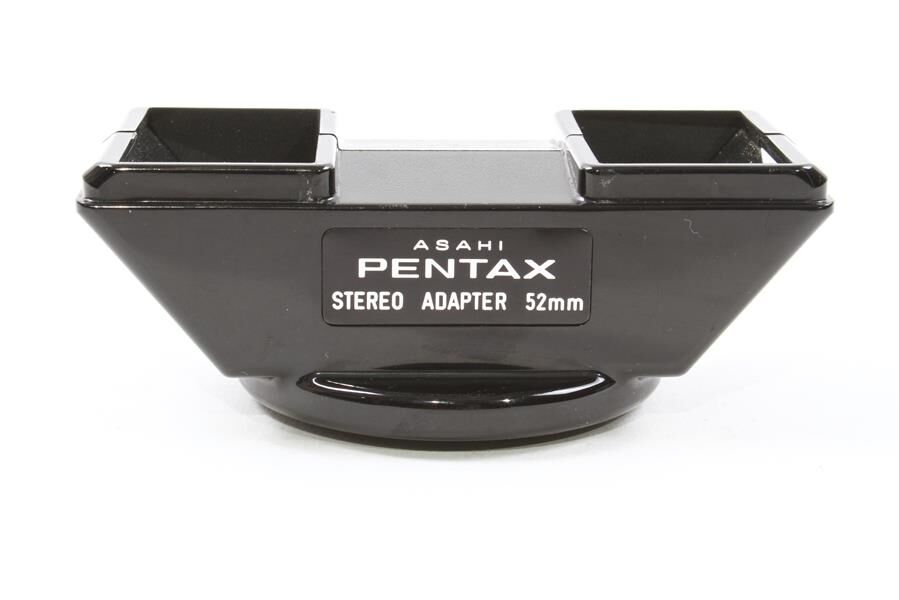 【新品未使用】PENTAX STEREO ADAPTER 52mm SET Pentax Stereo Adapter 3D Set 52mm reviews - Pentax Camera