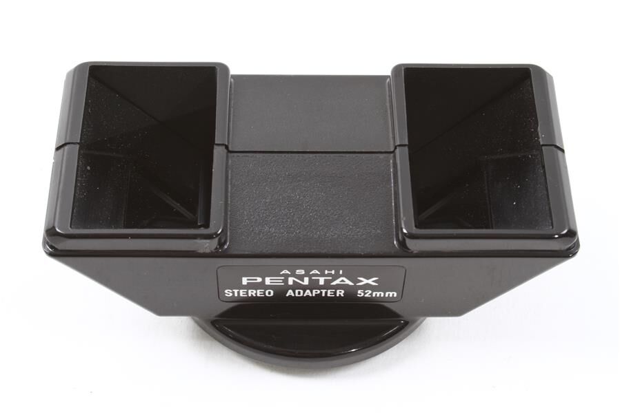 【新品未使用】PENTAX STEREO ADAPTER 52mm SET PENTAX Stereo Adapter 49mm and 52mm reviews - Pentax Camera