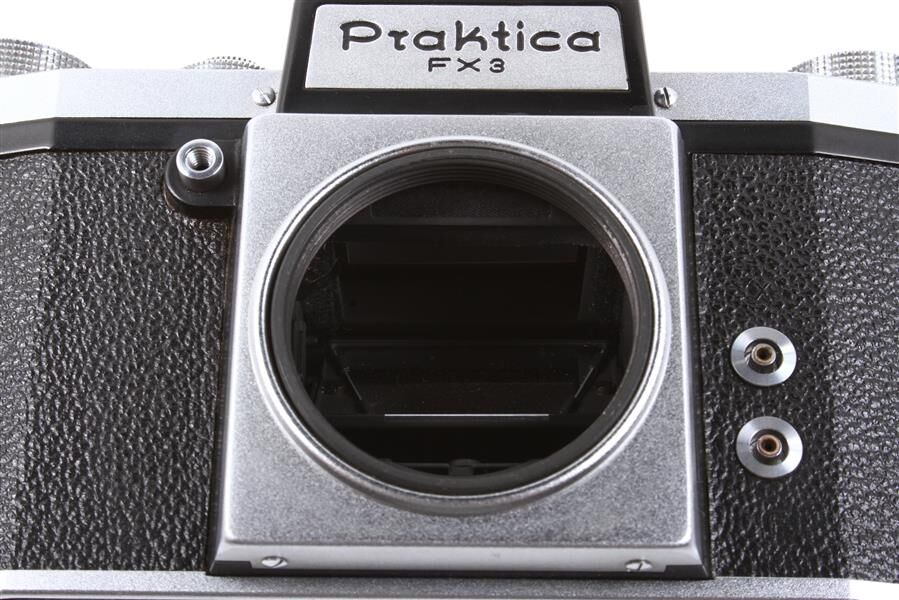 フィルムカメラ PRAKTIFLEX FX CARL ZEISS TESSAR 3.5/50 T Praktica FX | LENS-DB.COM