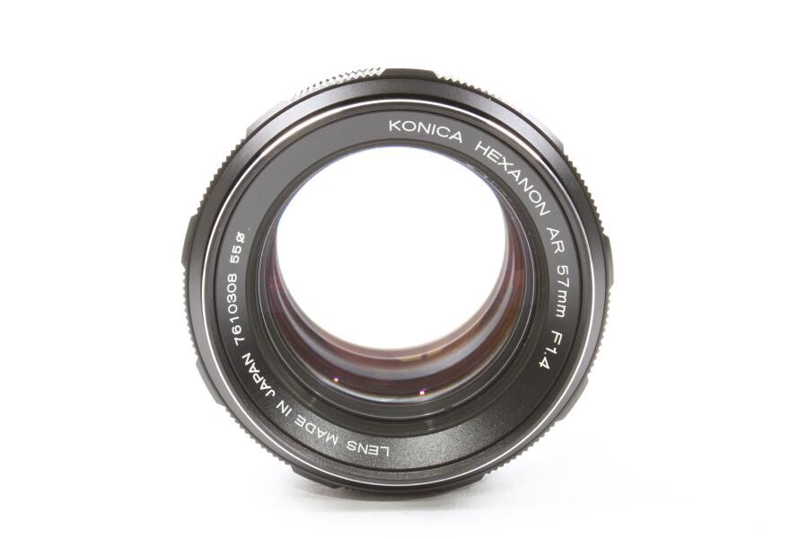 MINT] KONICA HEXANON 57MM F1.4 MF PRIME AR MOUNT LENS