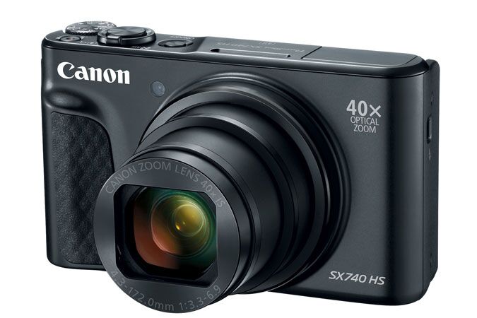 Canon PowerShot SX740 HS Point & Shoot Digital Camera (Black