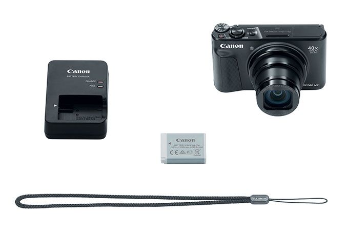 【週末限定】Canon PowerShot SX740 HS ブラック Canon PowerShot SX740 HS - Black