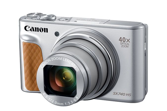 Canon PowerShot SX740 HS Point & Shoot Digital Camera (Silver