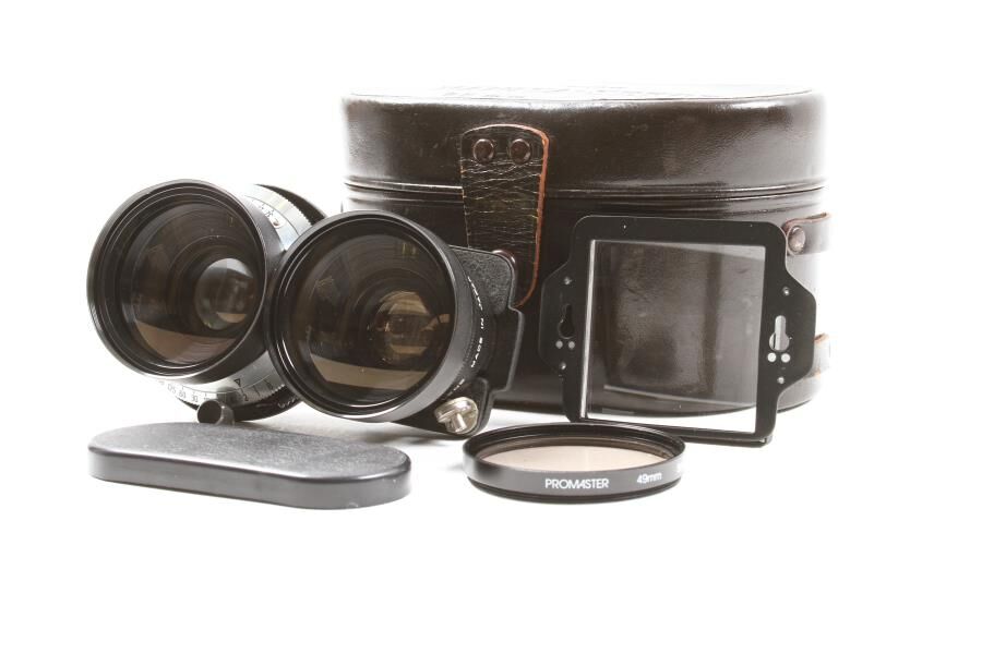 Used Mamiya Sekor 65mm F/3.5 Seikosha-S TLR Lens w/ Case - Green
