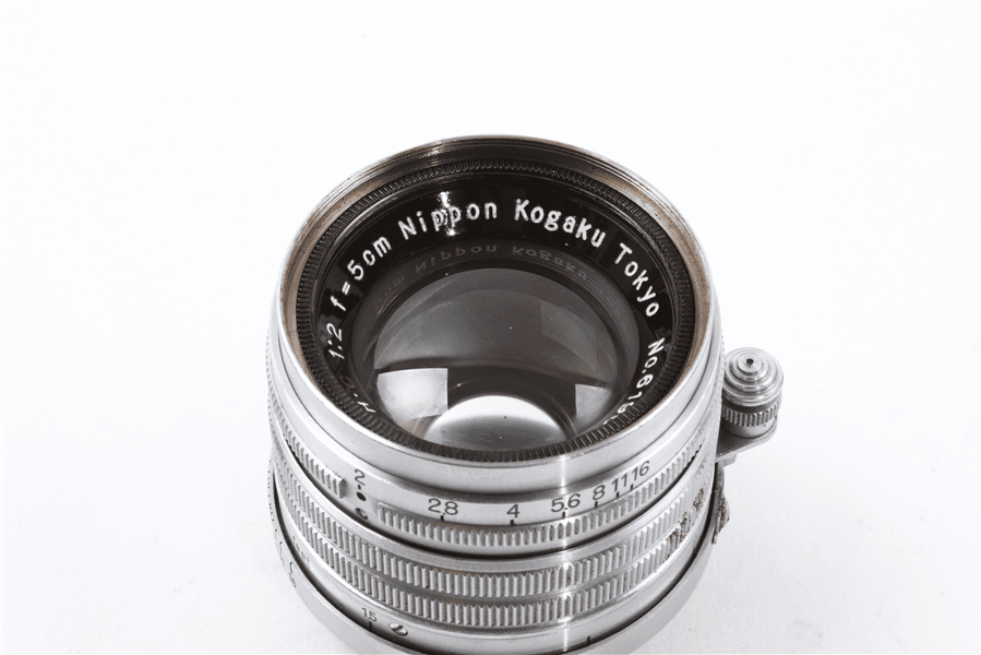 Nippon Kogaku Nikkor H C 5cm F2 1:2 Leica LTM39 Mount Lens - Green