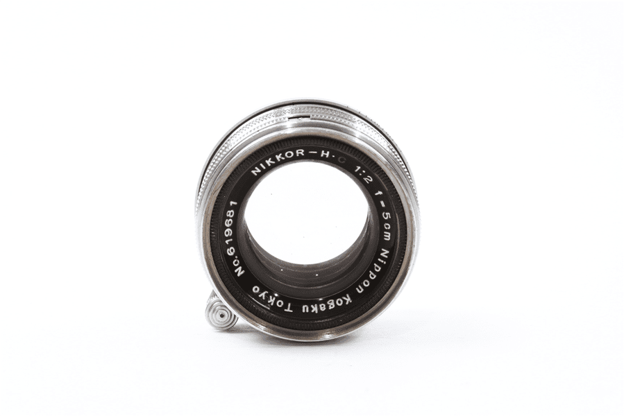 NIKKOR-H・C 5cm F2 L ライカ Nippon Kogaku Nippon Kogaku Nikkor H C 5cm F2 1:2 Leica LTM39 Mount Lens - Green