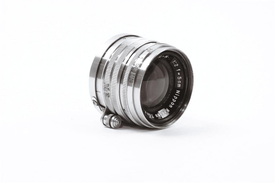 Nippon Kogaku Nikkor H C 5cm F2 1:2 Leica LTM39 Mount Lens - Green