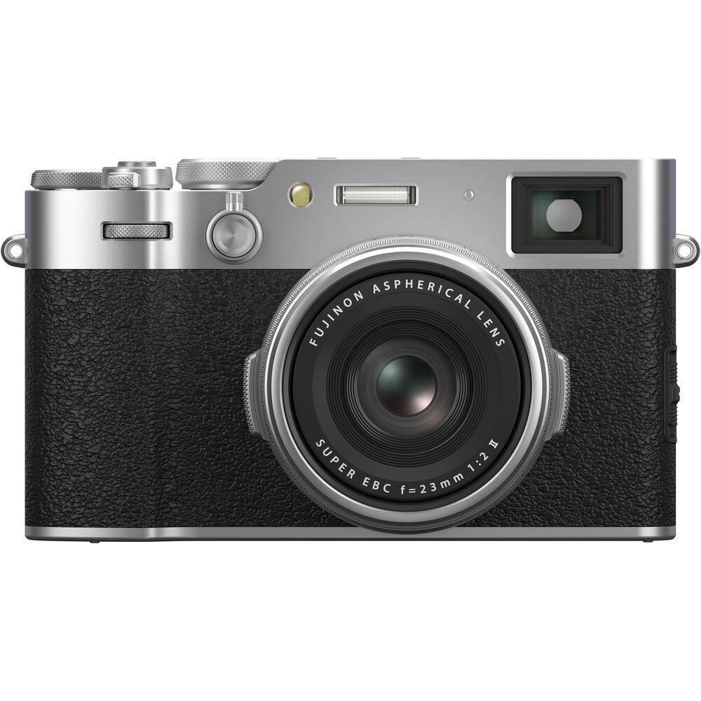 Fujifilm X100VI Digital Camera with 23mm f/2 Lens (Silver) - Green
