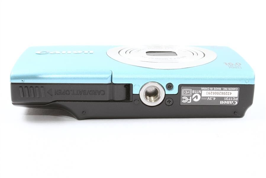 Used Canon PowerShot A2400 IS HD Point & Shoot Digital Camera (Sky