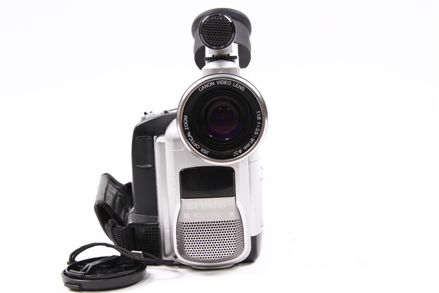 Used Sharp VL-WD450U Digital Viewcam Video Camcorder - Green