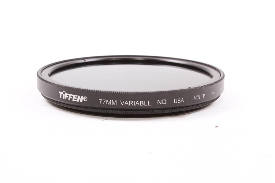 Used Tiffen 77mm Variable ND Neutral Density Filter - Green