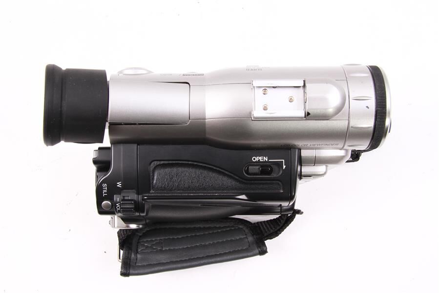 Used Sharp VL-WD450U Digital Viewcam Video Camcorder - Green