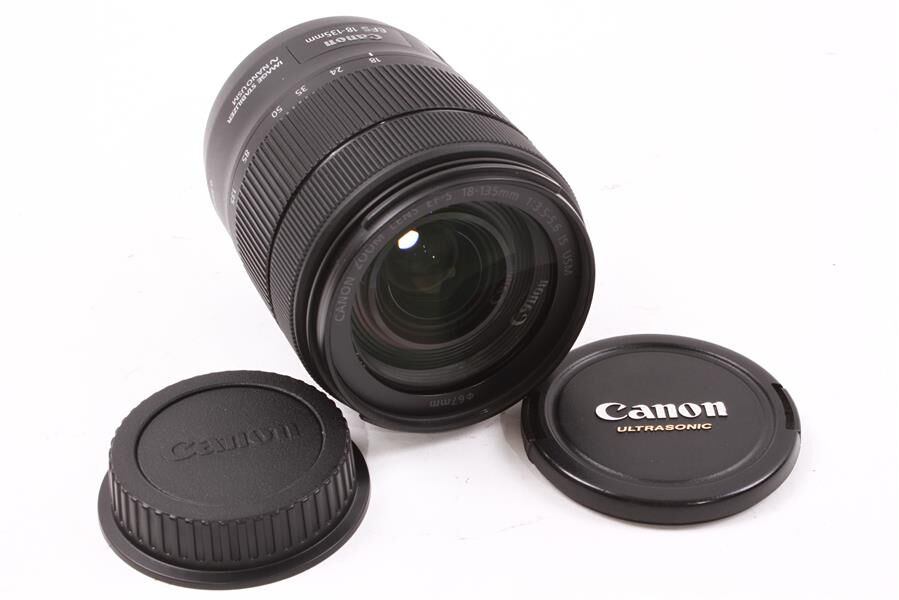 Used Canon EF-S 18-135mm f/3.5-5.6 IS USM Nano Lens - Green