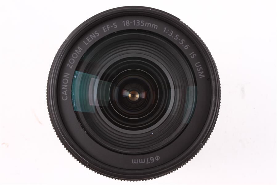 Used Canon EF-S 18-135mm f/3.5-5.6 IS USM Nano Lens - Green