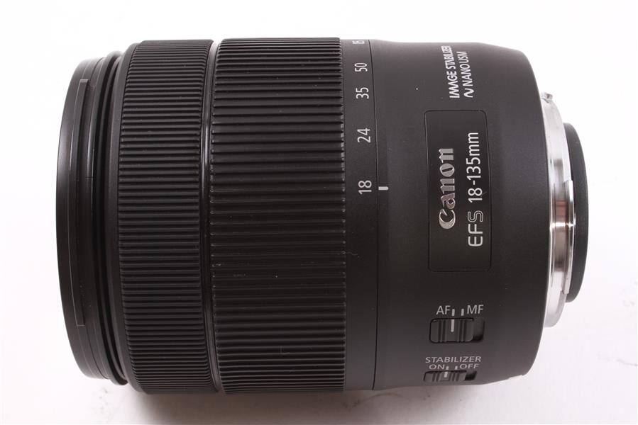Used Canon EF-S 18-135mm f/3.5-5.6 IS USM Nano Lens - Green