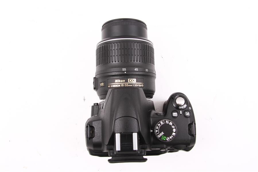 Used Nikon D3000 Digital SLR Camera w/ 18-55mm VR Lens - Green