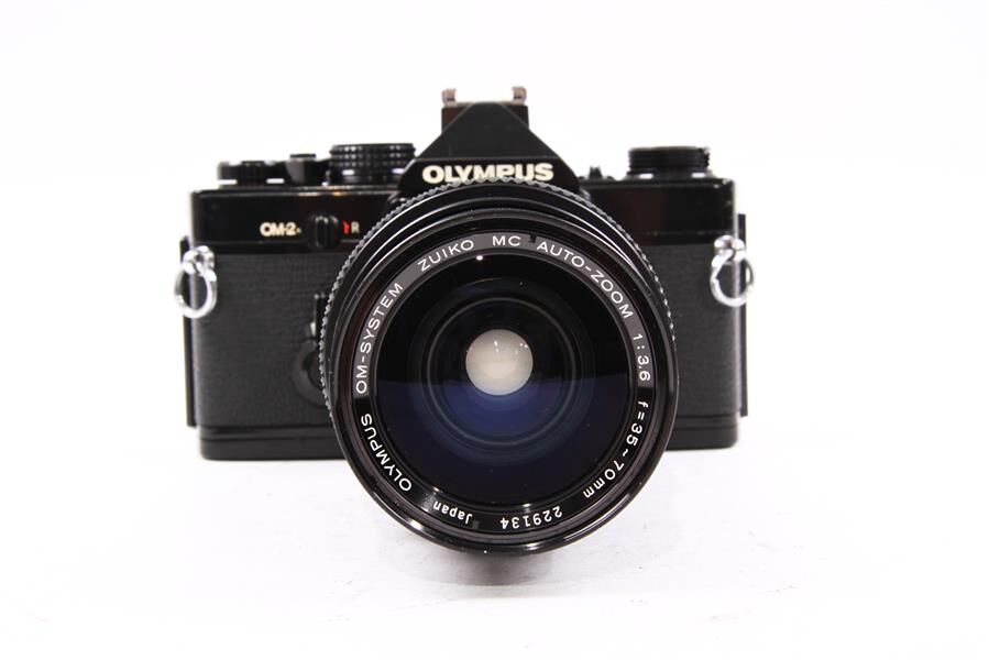 Used Olympus OM-2n 35mm Film SLR Camera w/ 35-70mm Lens (READ