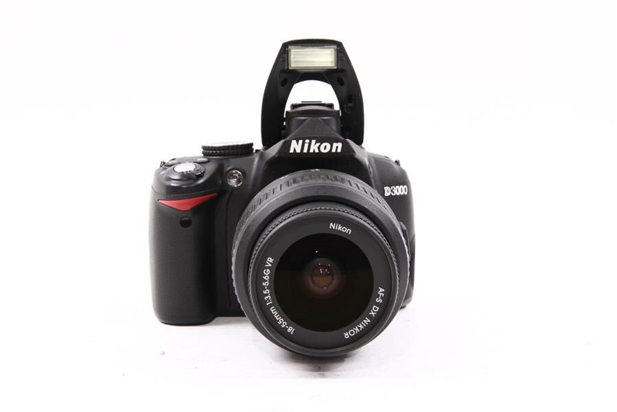 Used Nikon D3000 Digital SLR Camera w/ 18-55mm VR Lens - Green