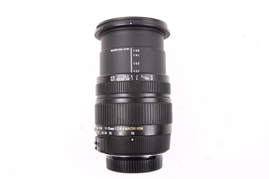 Used Sigma DC 17-70mm f/2.8-4 Macro HSM OS Lens (READ) - Green