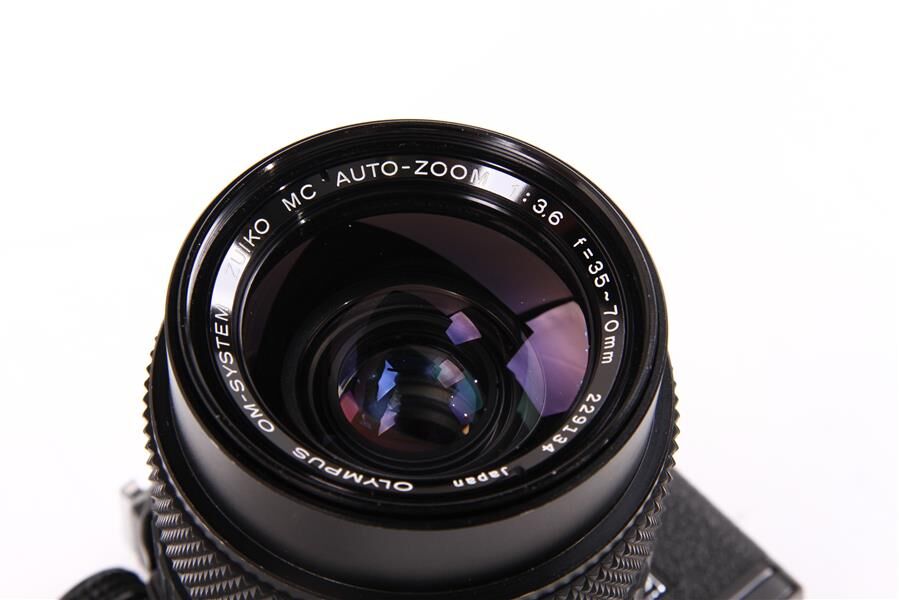 Used Olympus OM-2n 35mm Film SLR Camera w/ 35-70mm Lens (READ