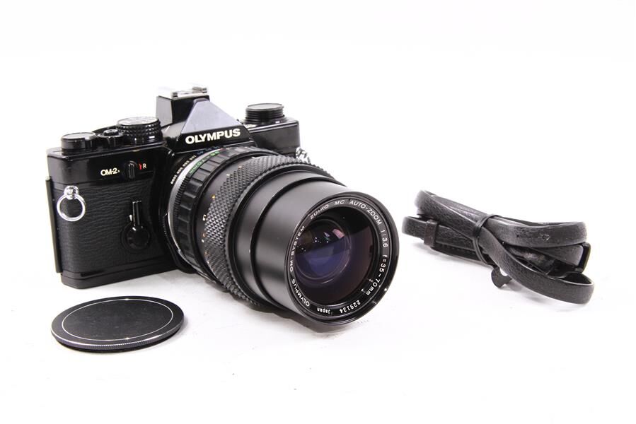 Used Olympus OM-2n 35mm Film SLR Camera w/ 35-70mm Lens (READ