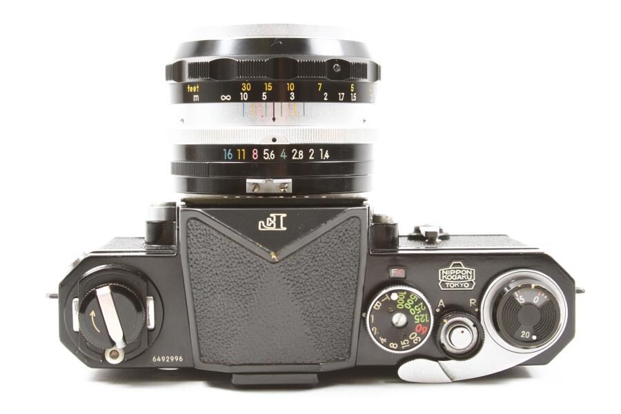 Early Nikon F SLR 64 Series with Rare 5.8cm f1.4 lens