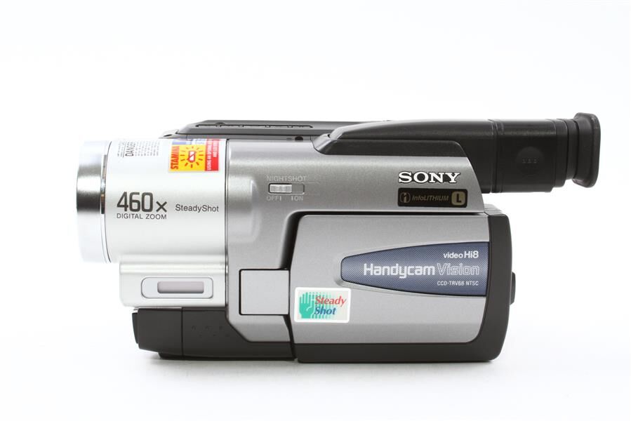 Used Sony CCD-TRV68 Handycam Hi-8 Video Camera w/ Tripod