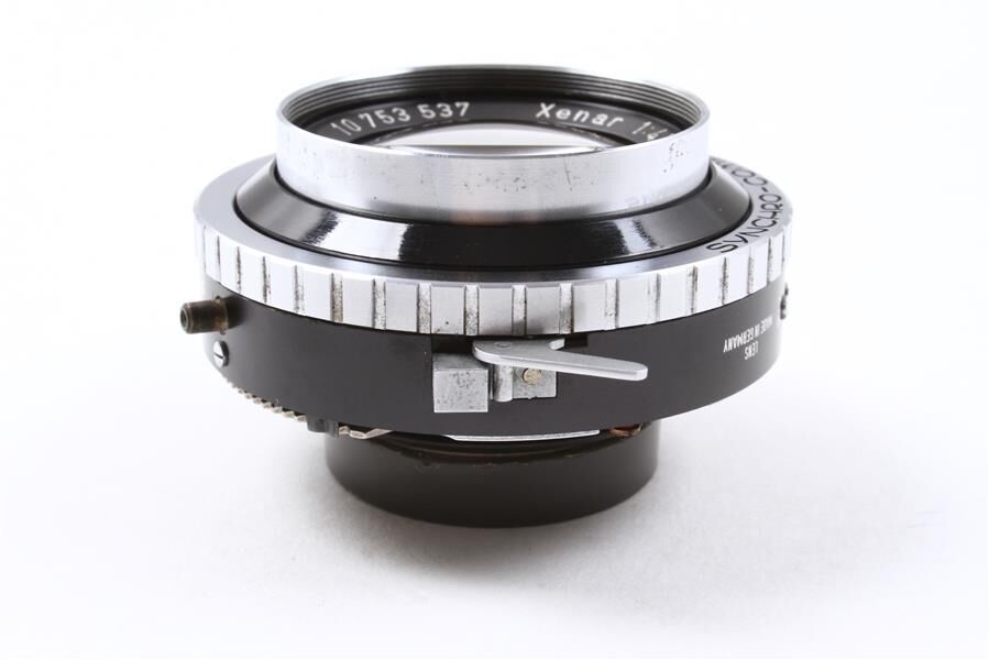 Schneider Xenar 135mm f/4.7 Large Fomat Lens in Synchro Schneider Xenar 135mm f/4.7 Large Fomat Lens in Synchro