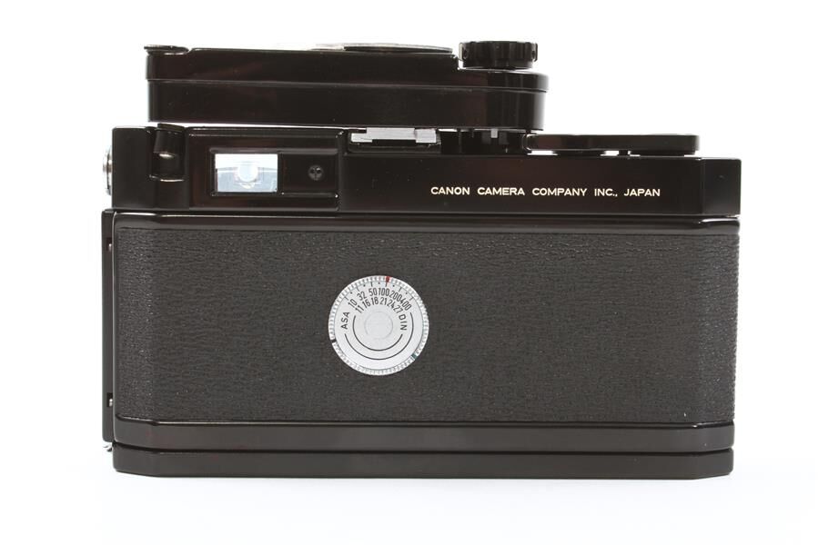 Canon P Black Rangefinder Camera w/ Meter & Black Aperture