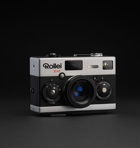 Rollei 35AF Compact 35mm Autofocus Film Camera (Silver
