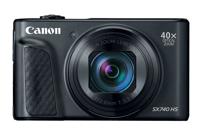 Canon PowerShot SX740 HS Point & Shoot Digital Camera (Black