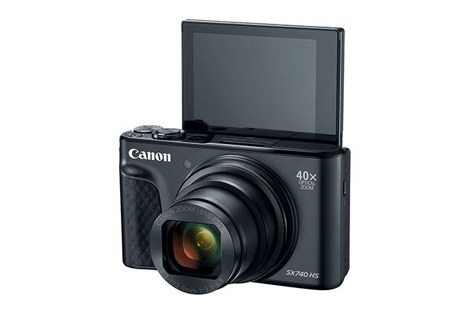 Canon PowerShot SX740 HS Point & Shoot Digital Camera (Black