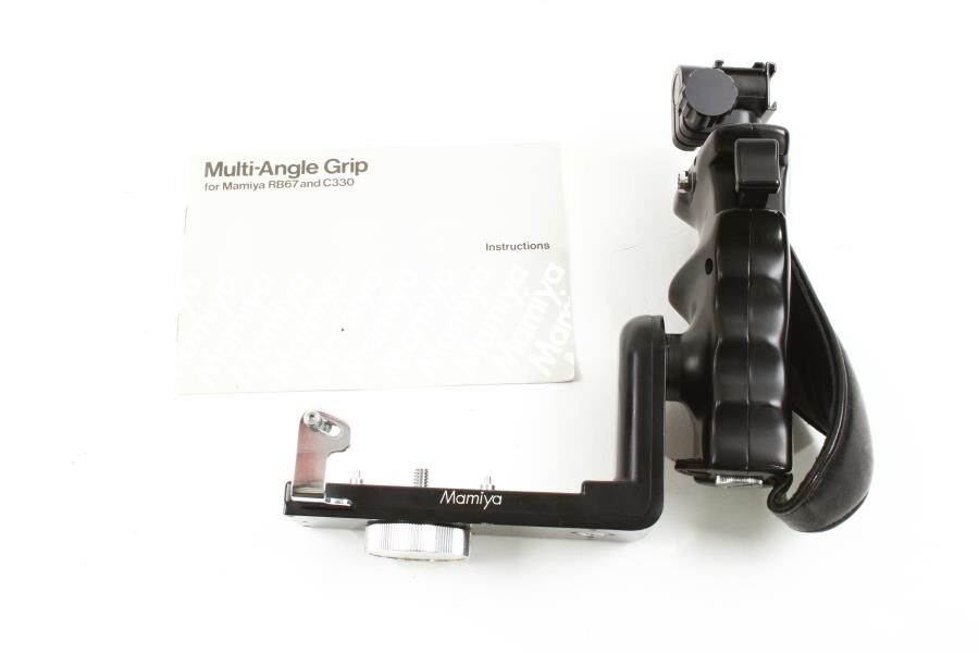 Mamiya RB67 RZ67 TLR Multi Angle Grip for Left Hand w/ Shoe Mount
