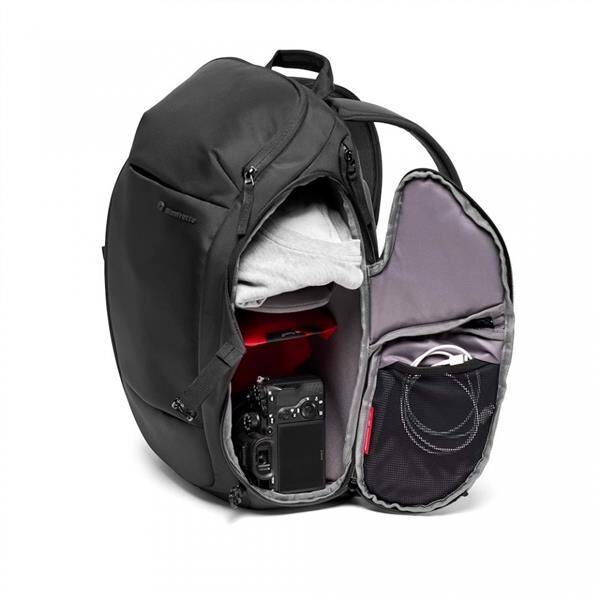 advanced camera travel backpack for dslr csc gimbal Manfrotto Advanced3 Gear ruksak M za DSLR/CSC — Prizma-Foto 200 mm f/2.8 lens attached plus two additional lenses giving you all the creative scope you need and can be adapted into a DJI Mavic Pro 2 kit bag Manfrotto Advanced Travel Backpack M