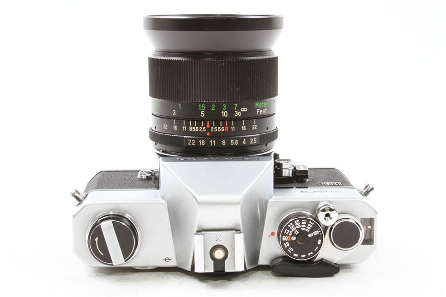 Used Fujica ST801 35mm Film SLR Camera with Vivitar 28mm f/2.5
