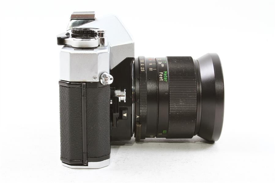 Used Fujica ST801 35mm Film SLR Camera with Vivitar 28mm f/2.5