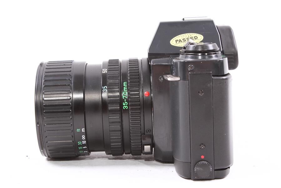 Used Canon T50 35mm Film SLR Camera w/ 35-70mm Lens - Green