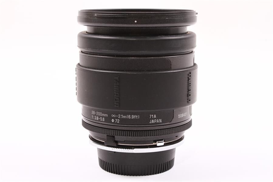 Used Tamron 28-200mm f/3.8-5.6 Aspherical Nikon AI F Mount Lens