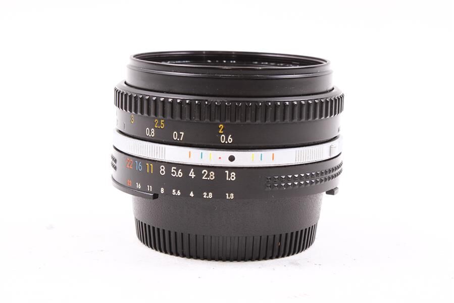 Used Nikon Nikkor 50mm f/1.8 AI-S Pancake Lens - Green Mountain Camera