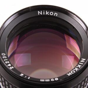 Used Nikon Nikkor 85mm f/2 AI Lens - Green Mountain Camera